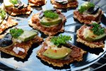 Raw Vegan Mini Flax Cracker Pizza Bites